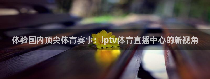 体验国内顶尖体育赛事：iptv体育直播中心的新视角