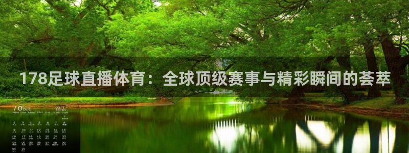 178足球直播体育：全球顶级赛事与精彩瞬间的荟萃
