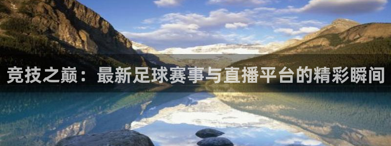 竞技之巅：最新足球赛事与直播平台的精彩瞬间
