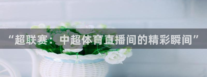 “超联赛：中超体育直播间的精彩瞬间”