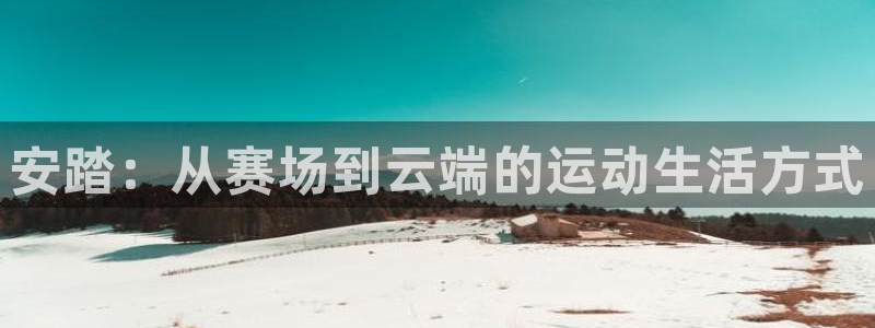 安踏：从赛场到云端的运动生活方式